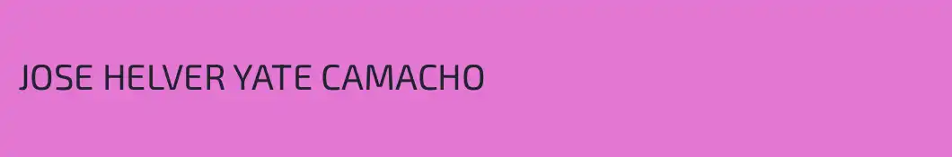 JOSE HELVER YATE CAMACHO